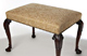 Antique Irish Bench with traditional stitched edge treatment